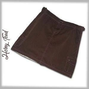 HORNY TOAD - Pin Stripe Cotton Skirt - Size 8